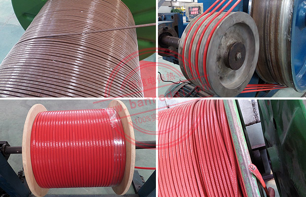 并聯恒功率電伴熱帶生產場景